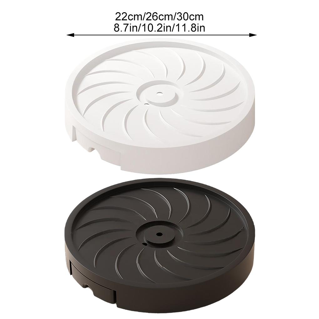 Wheeled Flowerpot Base For Indoor And Outdoor Long Lifespan And Reliability Flower Pot Tray Plant