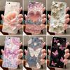 Phone Case For Huawei P10 Lite/NOVA YOUNG Funda Coque Butterfly Bow Protective Casing Transparent Soft Silicone TPU Cover Capa
