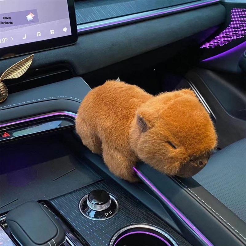 Capybara Slap Bracelet Plush Toy & Car Accessory 15cm