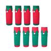 Horse Leg Wraps Christmas Style Polyester Breathable Festive Decor for Winter Equestrian Accessories