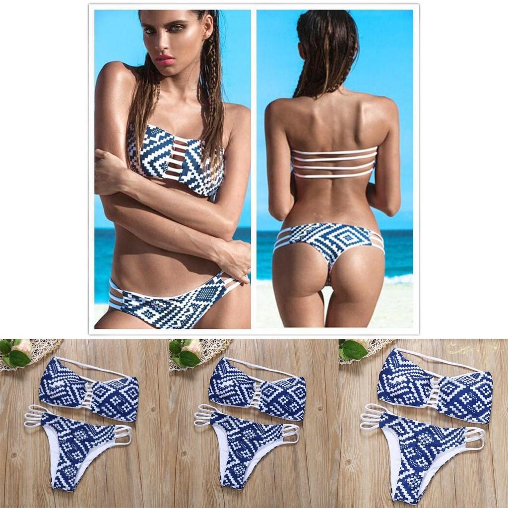 Premium Quality Women's Sexy Bikini Push-up Padded Bra Swimsuit Beach Set Swimwear
