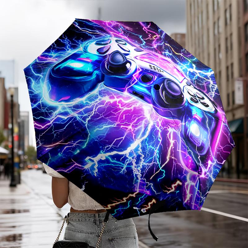 Electric Gaming Control Umbrella 8-Frame for Travel, Camping, Casual Lightweight Portable Umbrella, Essential for Every Family Holidays Gift