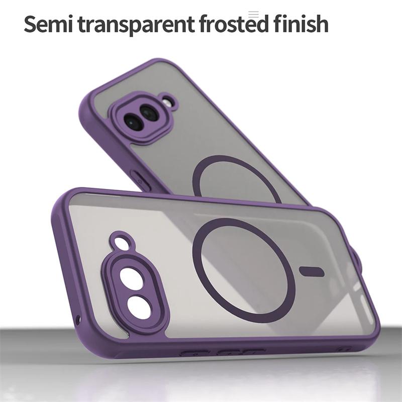 Military Grade Heavy Shockproof Case For Google Pixel 9A 9 10 Pro XL Hybrid Hard PC Matte Cover Silicone Magnetic Magsafe Shell