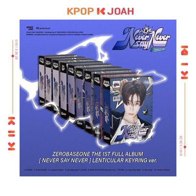 (LENTICULAR KEYRING Ver.) ZB1 (ZEROBASEONE) [NEVER SAY NEVER] 1st Full Album