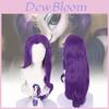 My Little Pony Rarity Cosplay Wig Luxurious Long Wavy Purple High-temperature Fiber