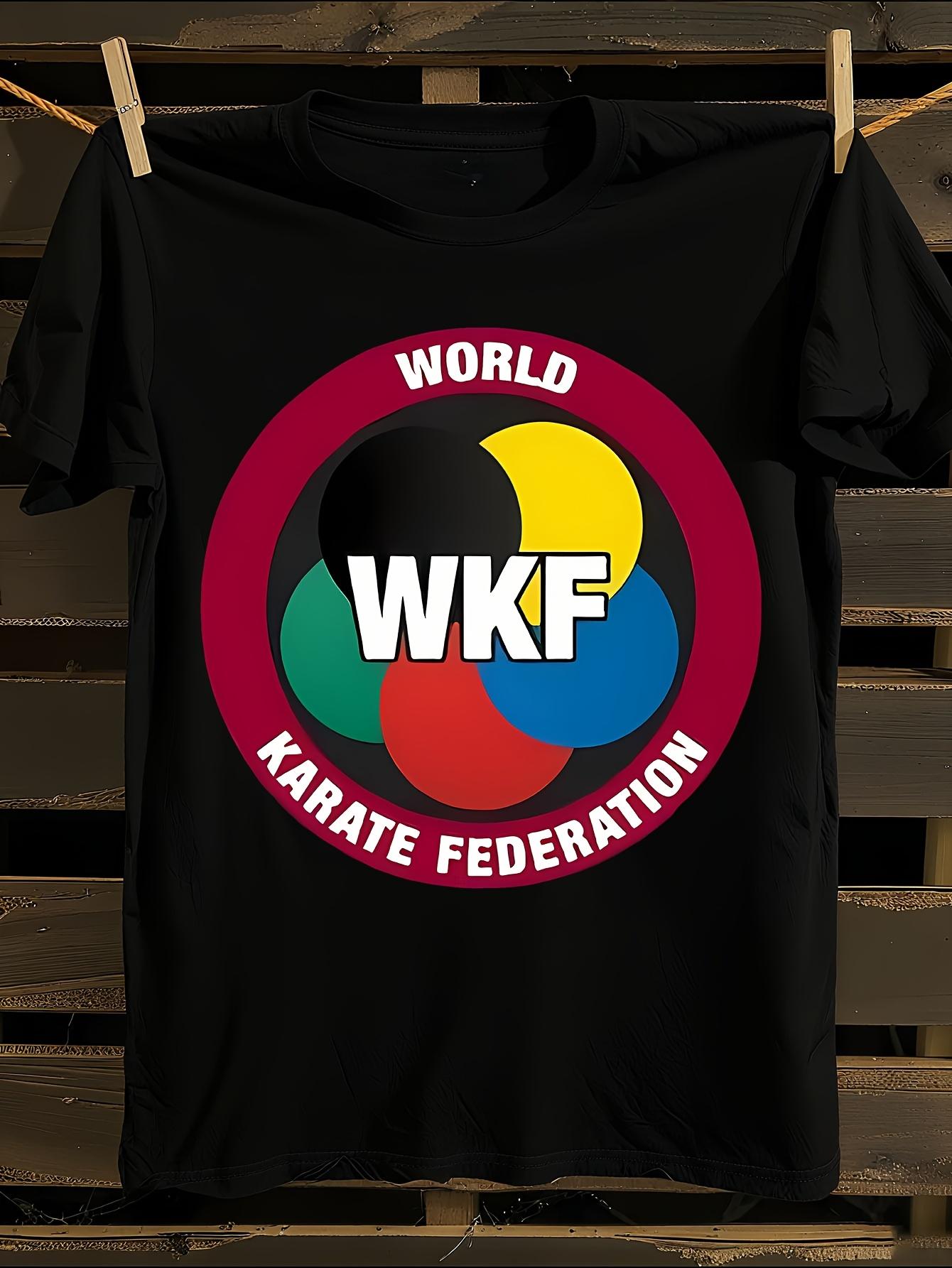 Футболка для карате с логотипом WKF M