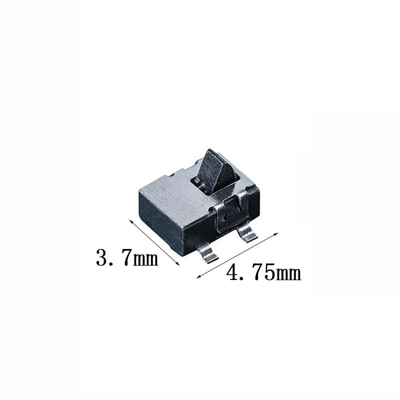 10Pcs 4 Pin Mini Slide Reset Micro Toggle Switch Miniature Humidifier Detection Switch Four Foot Pad Switch Home Decor