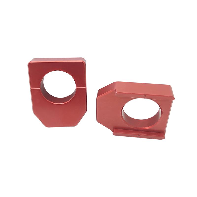 Fit For HONDA CR125R CR250R Aluminum Rear Adjuster Block Chain CRF250R CRF250X CR 125 250 R CRF450R CRF450X CRF450RX CRF 450
