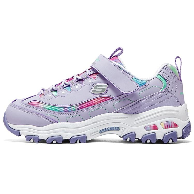 (GS) Skechers DLITES Low Lavender Multi Kids 303905L-LVMT EU 36