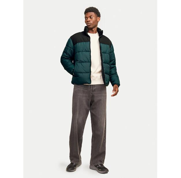 Winter Jacket Jack&Jones Moon 12256859, Green, Standard Fit