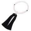 Nenjudo Japanese-made Prayer Beads with Genuine Crystal and Onyx Includes Prayer Bead Bag Suitable for all sects. Made in Japan. Women's prayer