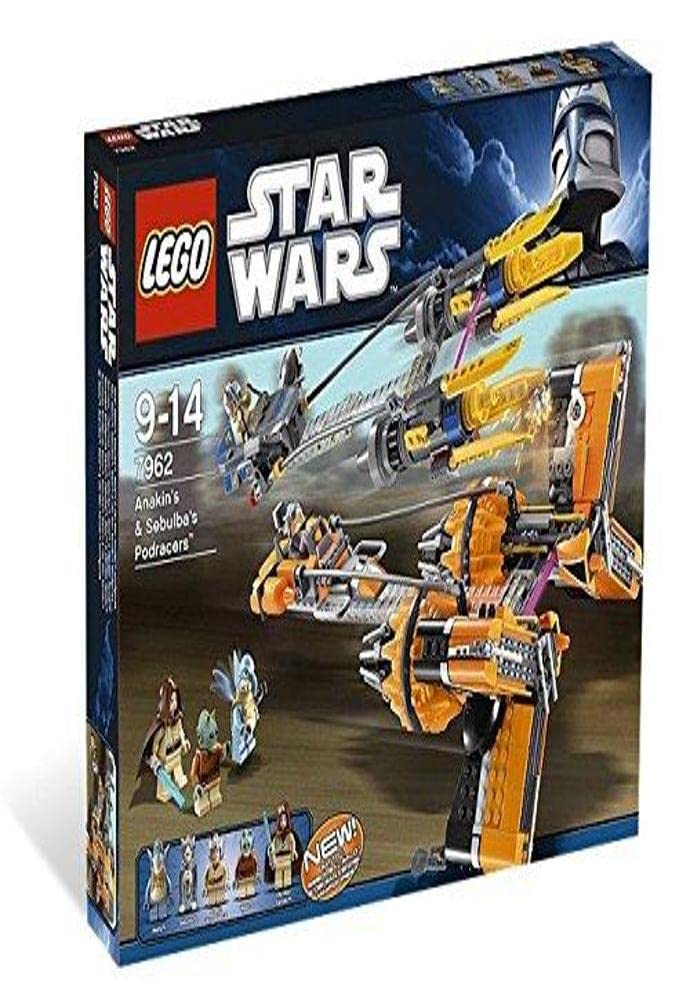 

Lego Star Wars Энакин и Себульба Подрейсер 7962 [предмет]