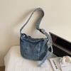 Denim Bag Women's Crossbody Bag Commuter Large Capacity Shoulder Bag