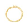 Three-Wire Winding Spring Collar Bracelet Light Luxury High-End Metal Punk Hip-Hop Necklace Bracelet