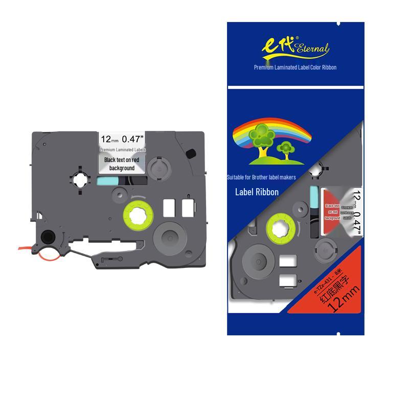 E-generation Compatible Label Tape for Brother Label Printers