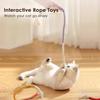 Silvervine Cat Teaser Toy Interactive Cotton Rope Dental Chew Safe Kitten Play Toys for Active Pets Viral Eco Friendly Pet Suppl