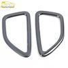 Cavalier Front Panel Stainless Steel Air Outlet Trim Ring and Center Console A/C Sticker.