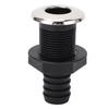 Marine Drain Plug 25mm 1in Nylon Protective Versatile Boat Drain Plug for Kayak Fishing Boat Yacht Straight Tube,