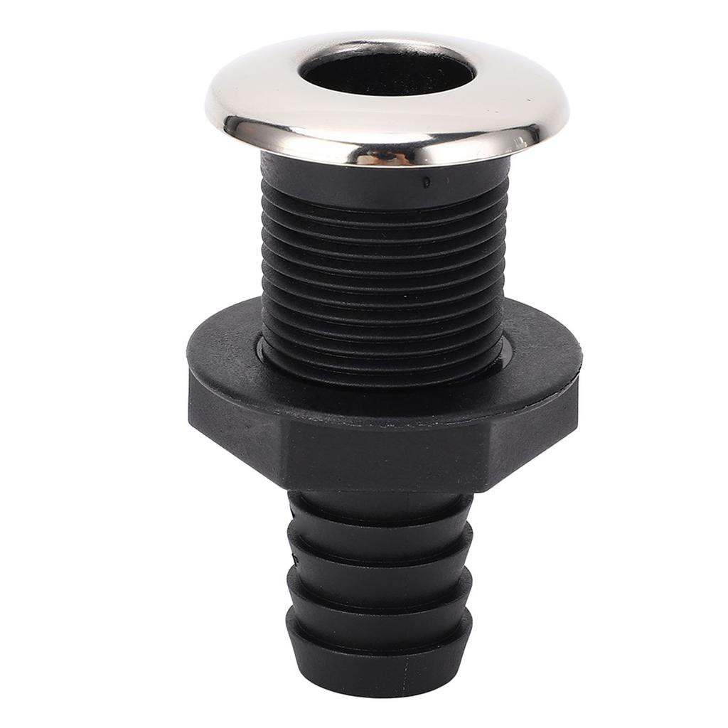 Marine Drain Plug 25mm 1in Nylon Protective Versatile Boat Drain Plug for Kayak Fishing Boat Yacht Straight Tube,