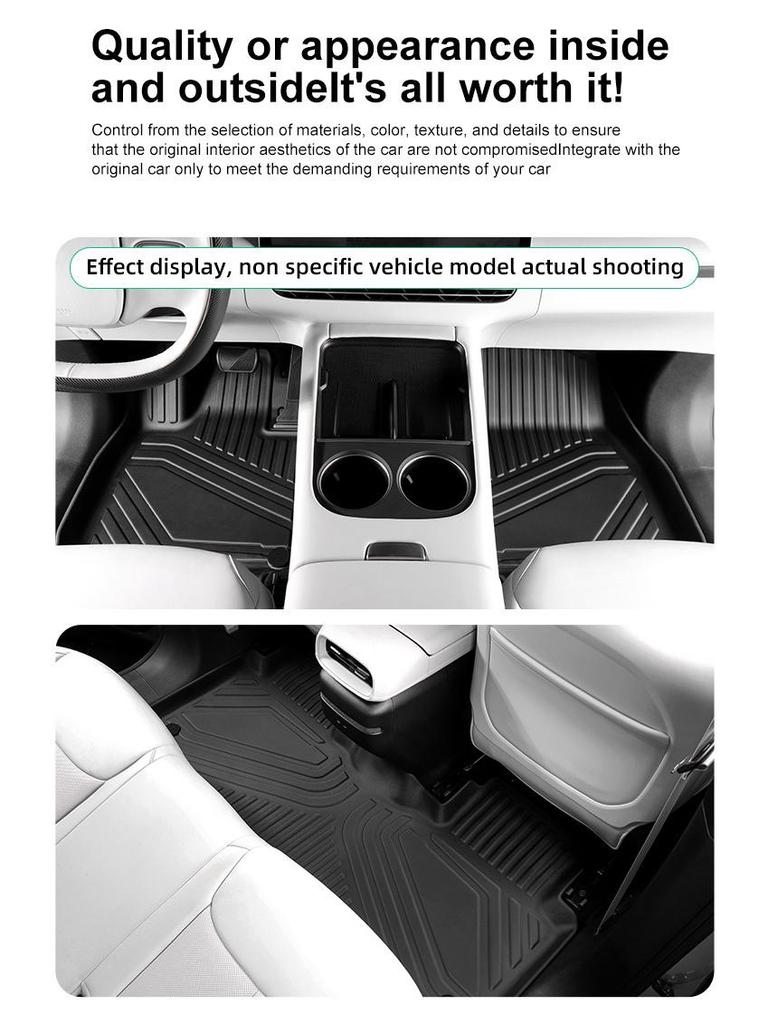 Fits 25 Mitsubishi Destinator TPE Car and Trunk Floor Mats