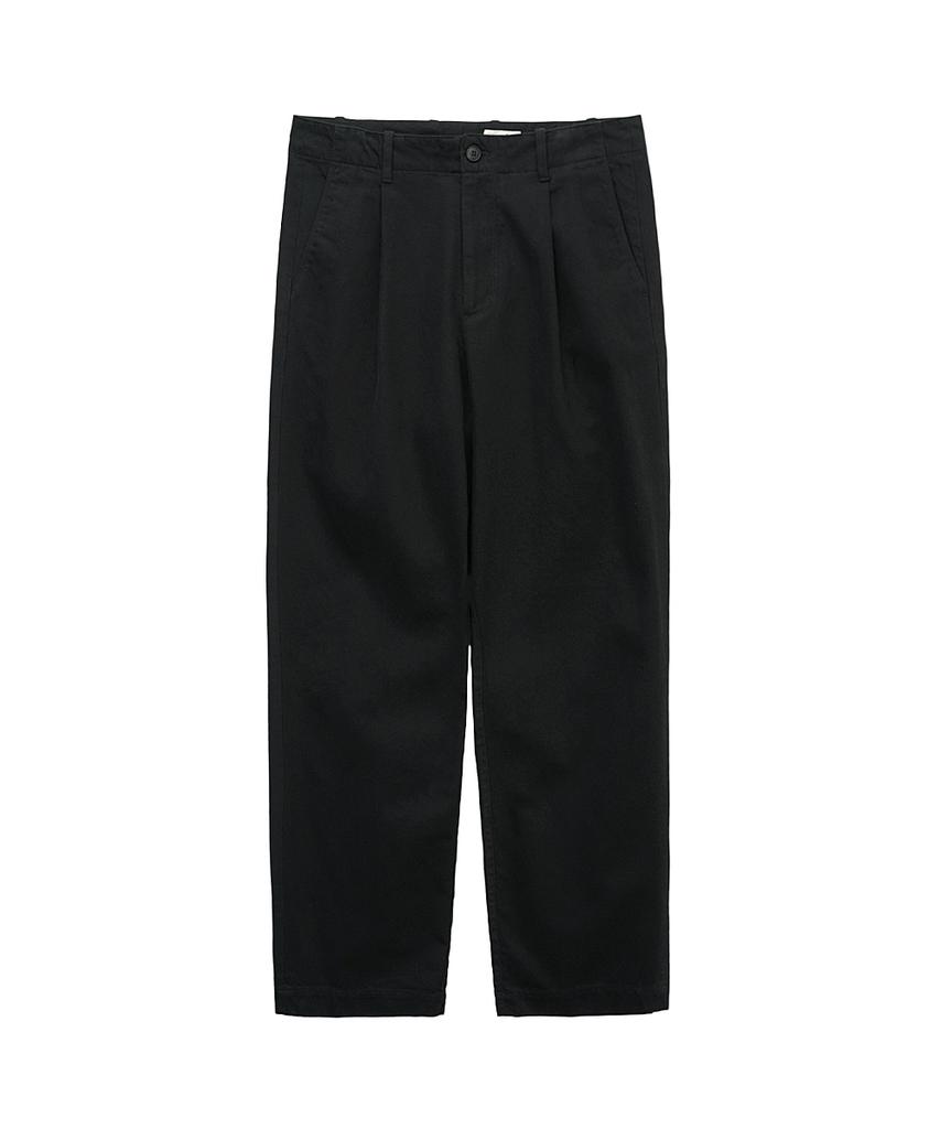 Leopeusaideu Brushed Slob Pants Black