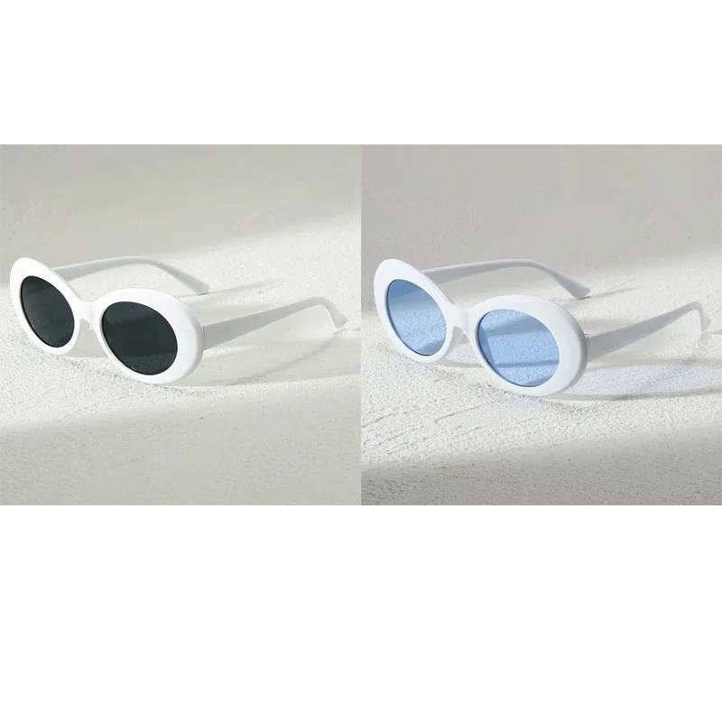 123Pcs Fashionable Oval Frame Glasses With Retro Academic Style Suitable For Street Pography And As A Holiday Gift