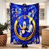 Sonic Print Blanket - Soft & Comfortable, for Bedroom, Travel, Sofa, Home Decoration - Birthday Christmas Gift for Friend