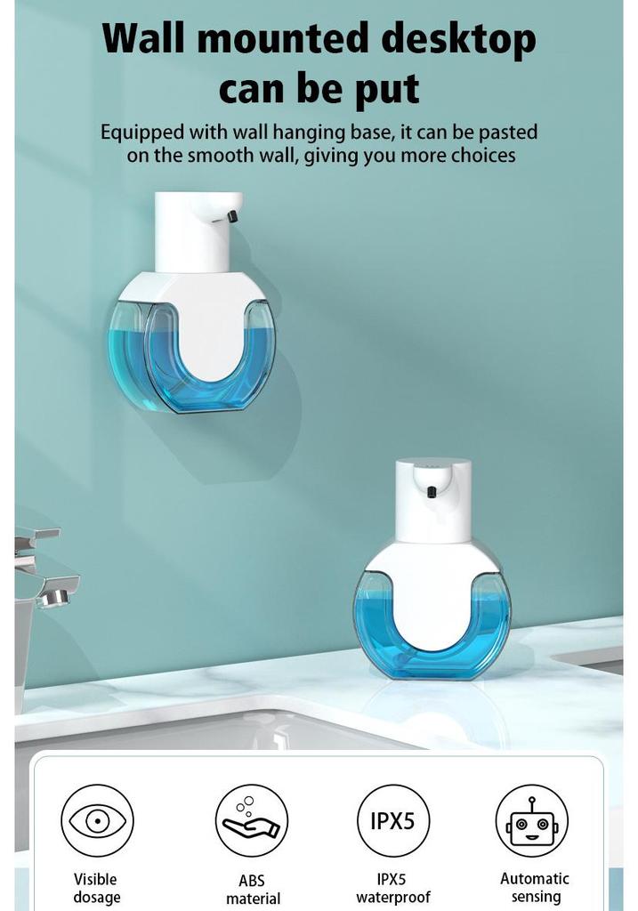 Wall-Mounted Smart Electric Foam Soap Dispenser P10 with Automatic Sensor