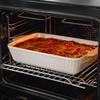 Stripe Pattern Ceramic Baking Tray Rectangular Lasagna Pan Cooking Utensils Baking Dish  Oven