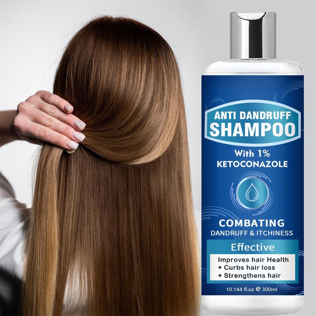 Soothing Scalp Shampoo, Hair Care, Strong Hair, Refreshing Oil Control, Smooth And Shiny Shampoo 300ml