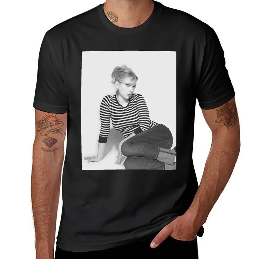Mrs. Johansson 3 T-Shirt cute tops heavyweights sublime funny t shirts