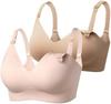 Reggiseno da allattamento senza cuciture Momcozy YN21 - Super confortevole e forma naturale Abbigliamento da notte per la maternità