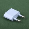 2Pcs Eu Adapter Travel Converter Adapter American China Us To Eu Plug Euro Plug Electrical Adapter Ac Electrical Socket