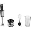 Aeno Blender Ręczny Hb4 1200W Turbo Zestaw Czarny