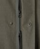 ANOTHER OFFICE Silk Nep Mods Coat (Khaki)