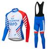 Mens Long Sleeve Cycling Jersey Pants Set Breathable Quick-Dry Outdoor Road Bike Riding Gear