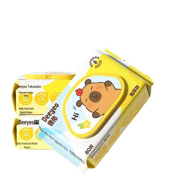 Deyou Baby Hand & Mouth Wipes: 400-Count Household Pack for Newborns