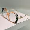 Oversized Round Glasses Women  New in Fashion Multi-color Optical Frames Trendy Vintage Luxury Brand Design Eyewear