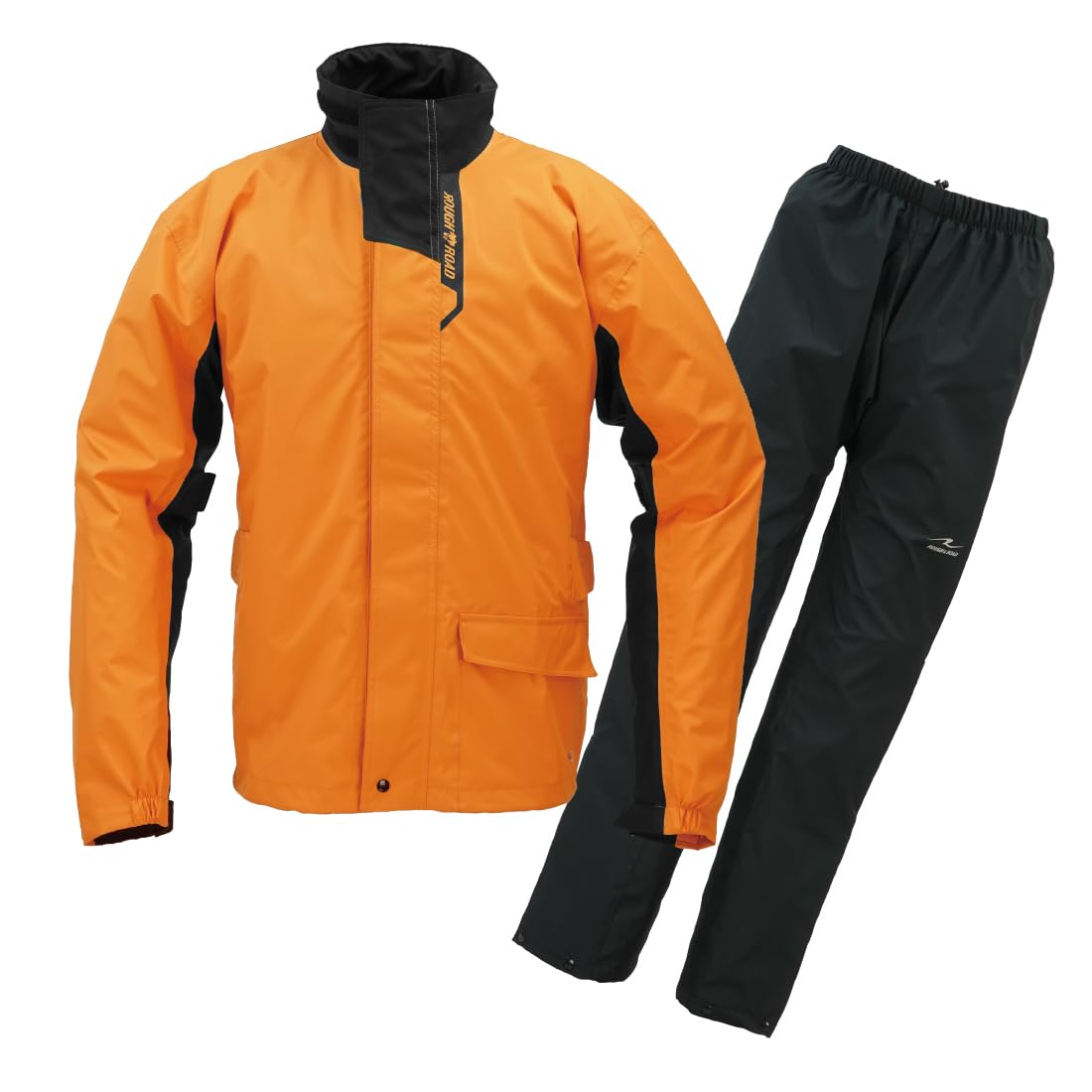 Rough Road Motorcycle Dualtex Bib Rain Size LL & 3-Layer Suit, Orange, (RR7812OR4) оранжевый