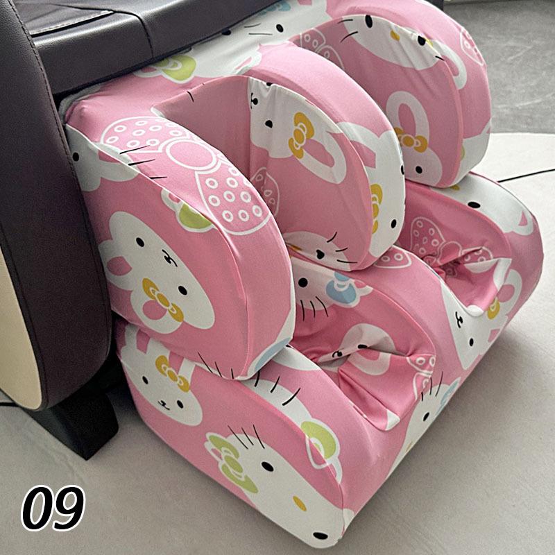 Набор из 2 предметов Чехол-протектор для массажного кресла шиацу для нижней части тела Мягкий эластичный моющийся Чехол от пыли для кресла-реклайнера Домашний декор 3736₽