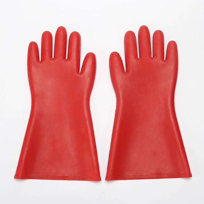 

High-Voltage Rubber Insulating Gloves 12KV-35KV for Electricians