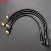 JCD 1pcs 10A Ultra-soft XT60 Plug Male Female Connector to DC 5525/DC5521 Power Cable for Fly Multirotor Field Repairs Apply