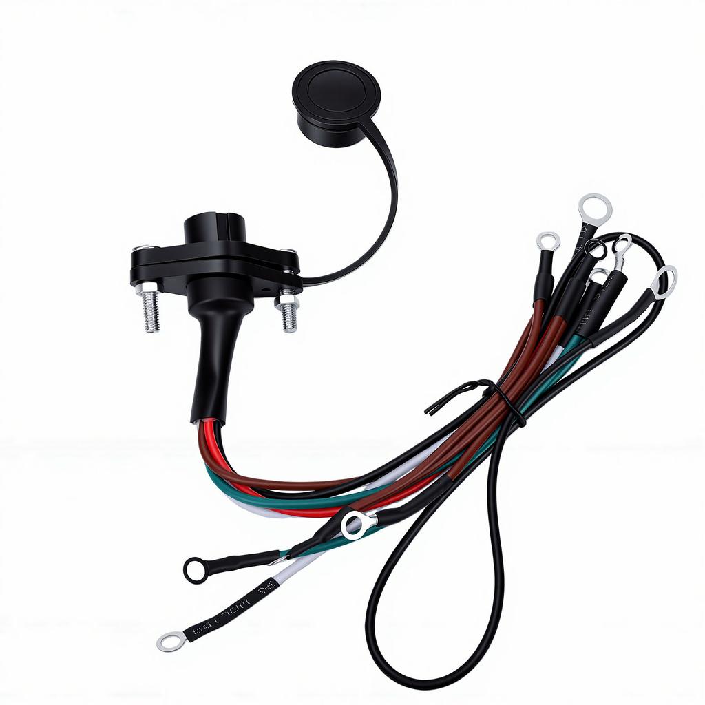 Winch Connector Socket Harness 39886 Heat Proof Sealing Replacement for Warn 9.5cti 9.5ti 9.5si 16.5ti