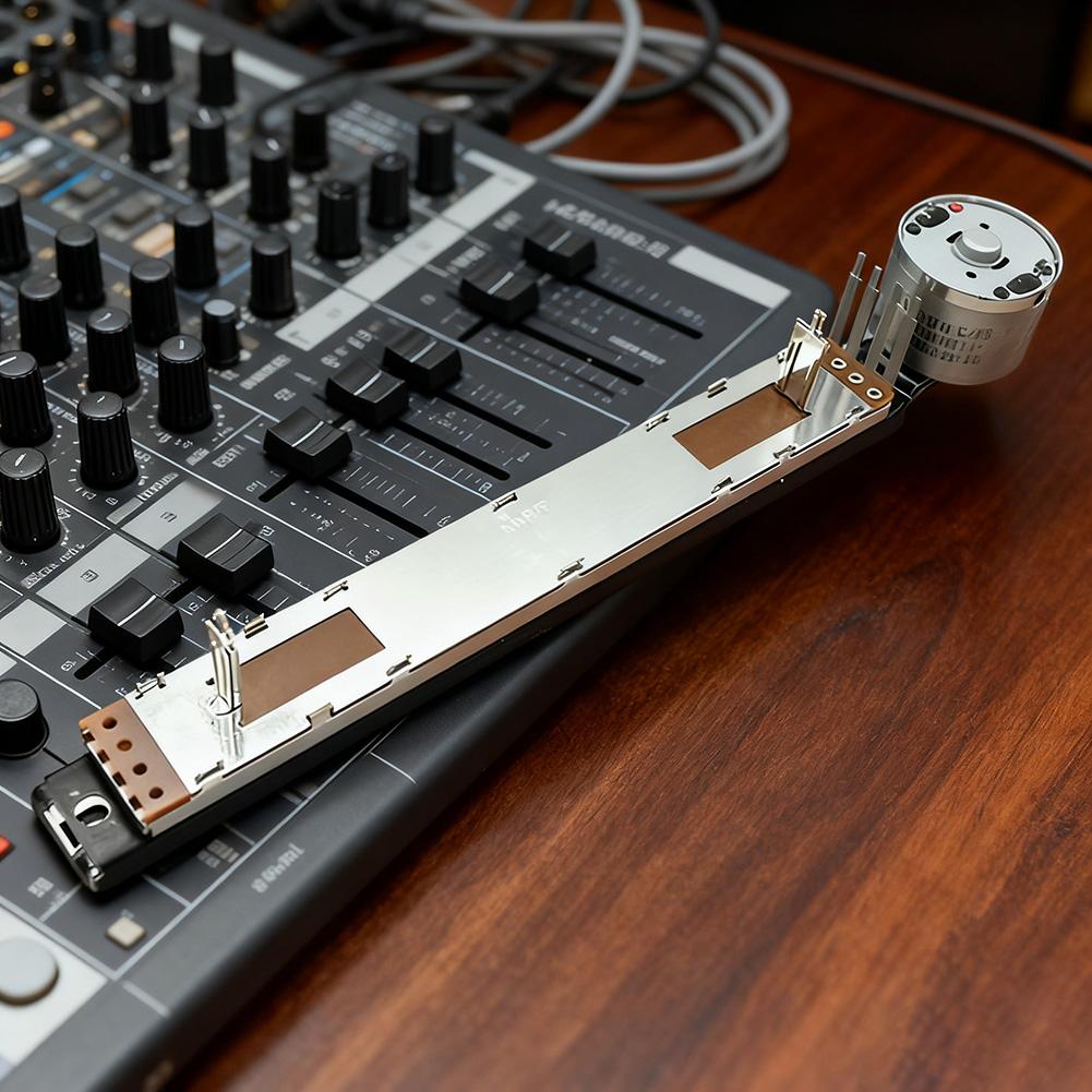 1pc Electric Fader Motor Straight Slide Potentiometer B10K Mixer For QU32 GLD80 QU16 QU18 QU24 Easy Installation