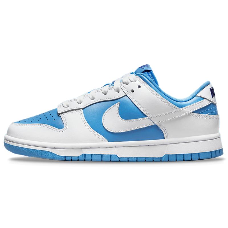Nike Dunk Low 'Reverse UNC' Women's Skate Shoes Sneakers DJ9955-101