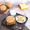 Simulated Burger Burger Model Children 's Toy Refrigerator Magnet Role-playing Games Market Stall High Quality