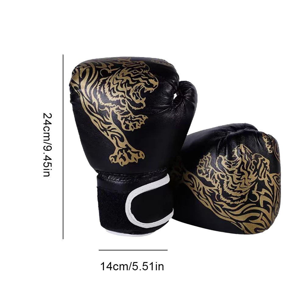 1 Paar Boxhandschuhe Kinder Erwachsene Boxhandschuhe PU Atmungsaktiv Professionelle Boxhandschuhe Kampfhandschuhe Taekwondo Schlaghandschuhe