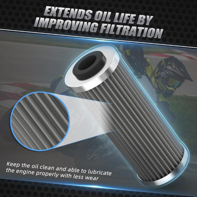 NICECNC For KTM SX-F 450 2015-2025 35 Micron Magnetic Oil Filter For KTM EXC-F 350 EXC-F 450 EXC-F 500 XC-F 450 XCFW 450 SXF 350