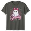 Spooky Ghost Halloween Holidays Occasions Unisexs Unisexs Graphic Tee Cute Design