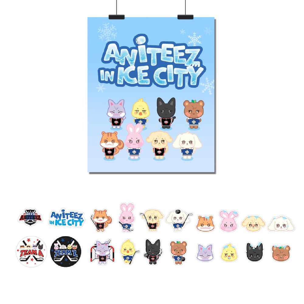 

Оформите предзаказ ATEEZ ANITEEZ в наборе декоративных наклеек ICE CITY